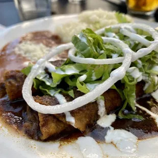 Taquitos o Tamales de Mole &apos; Oaxaqueo