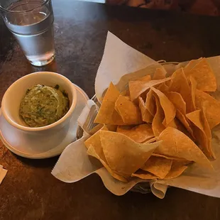 Tortilla Chips and Guacamole