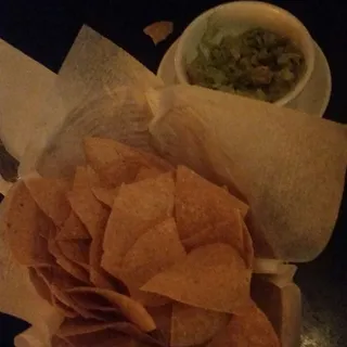 Tortilla Chips and Guacamole