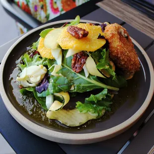 Fried Goat Cheese Salad