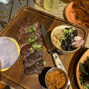 Skirt Steak absolutely tasty and tender!