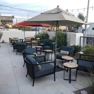 Outdoor seating