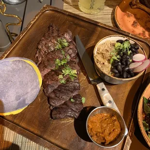 Charred Skirt Steak