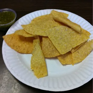 Free chips and salsa