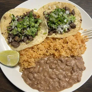 Adobada Taco Plate