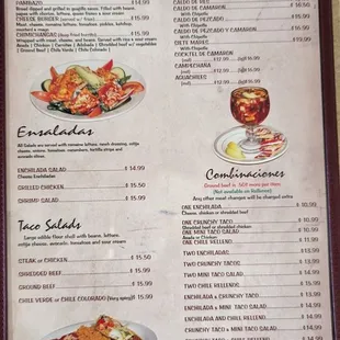 2024 Menu
