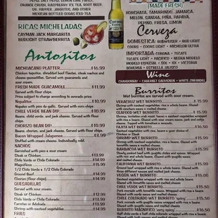 2024 Menu