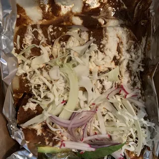 Enchiladas de Mole