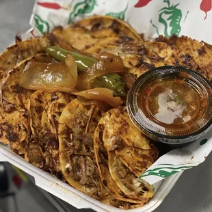 a plate of food