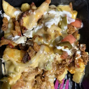 Al pastor fries