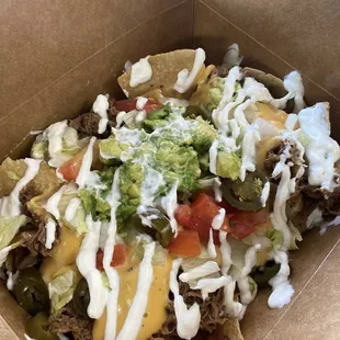 food, nachos