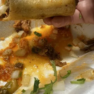 Tacos with a side of grease