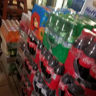 Stock pile of dranks