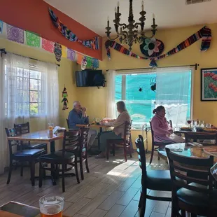 Indoor restaurant