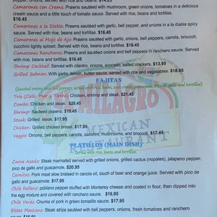 Menu July 2023
