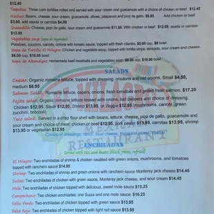 Menu July 2023
