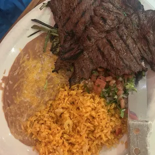 Carne Asada Plate