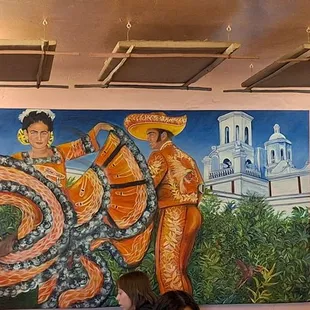 mural in second room