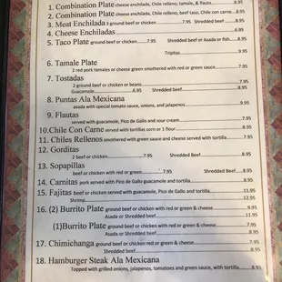 Menu page 2