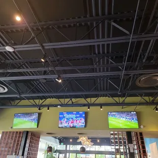 Copa on TV by bar