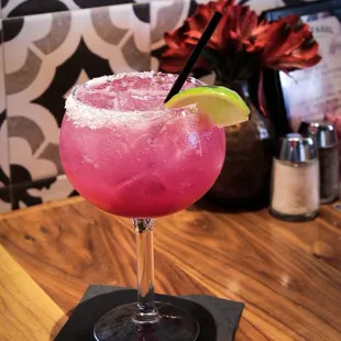Prickly Pear Chispa -los calorie, handmade margarita