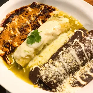 The Enchiladas Mirasol