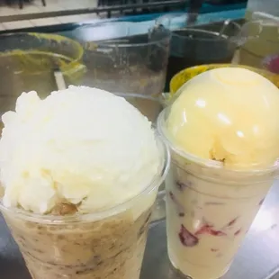 Raspado with Ice cream