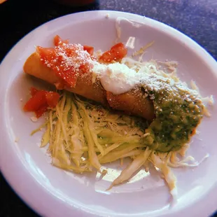 Chicken flauta