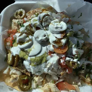 Chicken Nachos