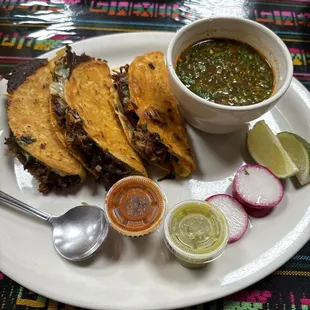 Yum  from beginning to end. Pricey but worth the wait!! Consomé slapped crazy.