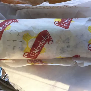 Carnitas or Chicharrones Burrito