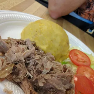 Pernil Con Mofongo