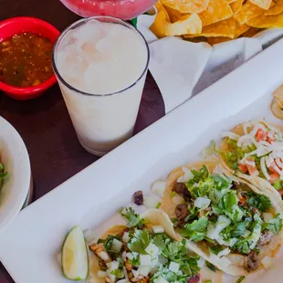 Horchata goes well with taco tuesday :-)