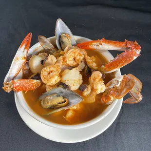 Caldo 7 mares seafood soup