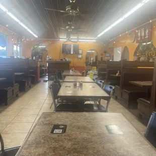 Our inside restaurant