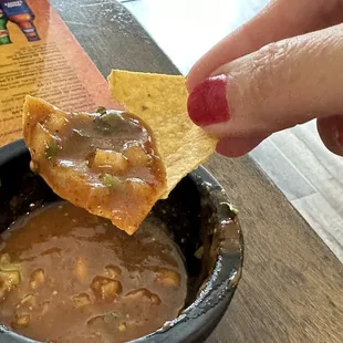 Free chips and salsa