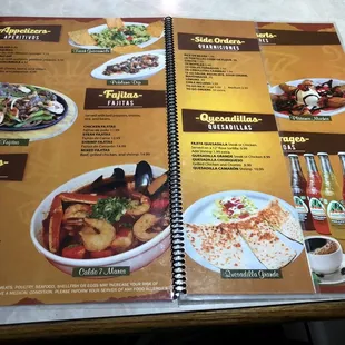 Menu inside