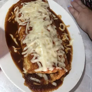 Steak burrito