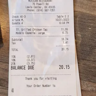 Great Value For The Money.  A Full Liter Of Negra Modelo, Happy Hour For Just $6.75.