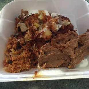 I dent even finish the food. I took several bites and was done with it. By far the worst burrito I have ever had.