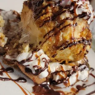 Fried ice cream