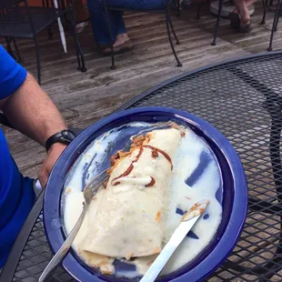 Jerry's Burrito- very good.