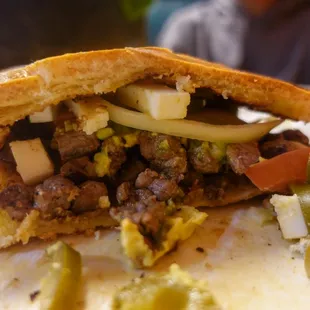 Torta with queso fresco