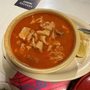 Small bowl of Menudo
