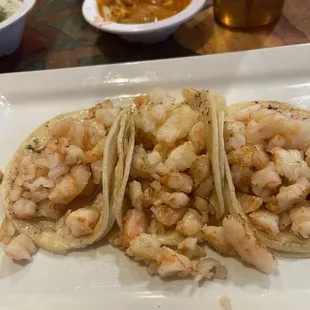 Shrimp tacos