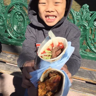 chicken wings and fried chicken, food