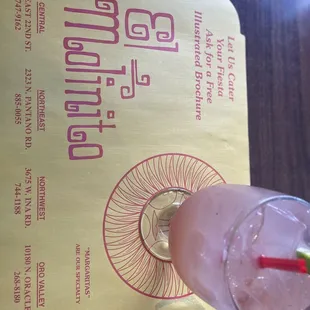 Strawberry margarita