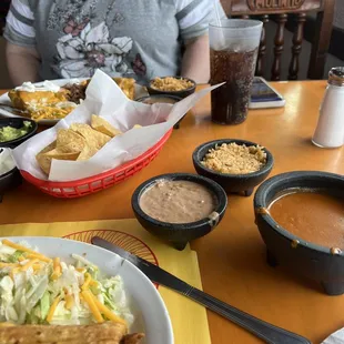 Chimichanga of Choice with works