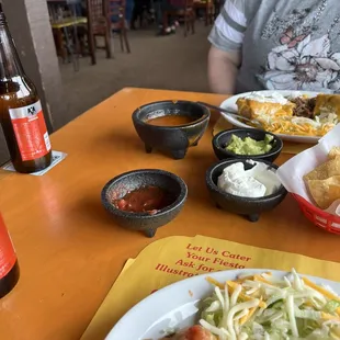 Chimichanga of Choice with works