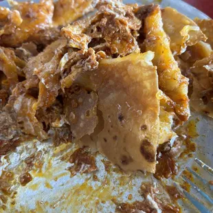 My &quot;red chili cheese crisp&quot;